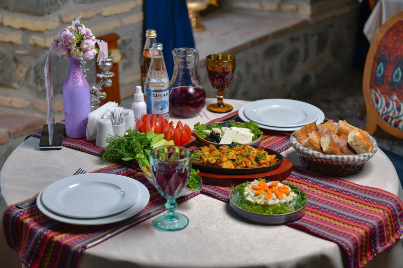 Hotel Old Town Şǝki Extérieur photo